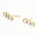 Boucles D'oreilles Puces Youssa Barrettes Or Jaune Oxyde De Zirconium - Clous d'oreilles Femme | Histoire d’Or