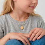 Collier Benedicte Message Or Jaune - Bijoux sans pierre Enfant | Histoire d&rsquo;Or