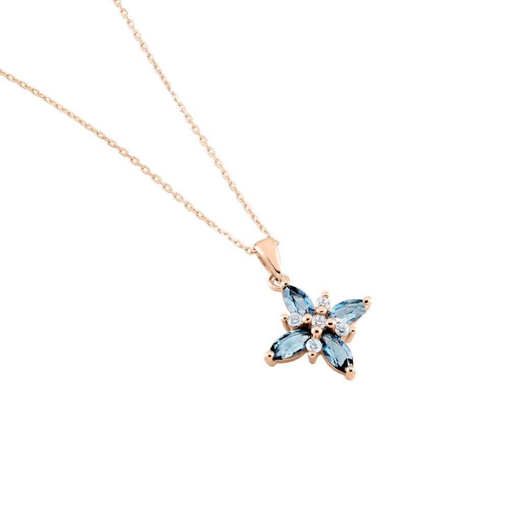 Collier Anabele Or Rose Topaze Oxyde - Colliers Femme | Histoire d’Or