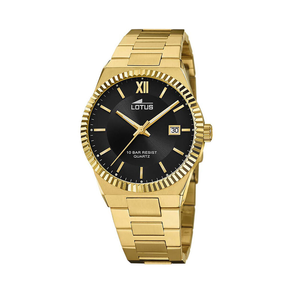 Montre Lotus Freedom Collection Noir - Montres Homme | Histoire d’Or