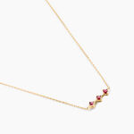 Collier Muhsina Or Jaune Rubis - Colliers Femme | Histoire d&rsquo;Or