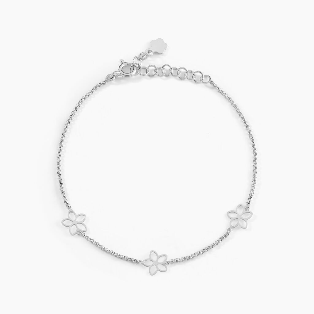 Bracelet Tinou Argent Blanc - Bracelets Femme | Histoire d’Or