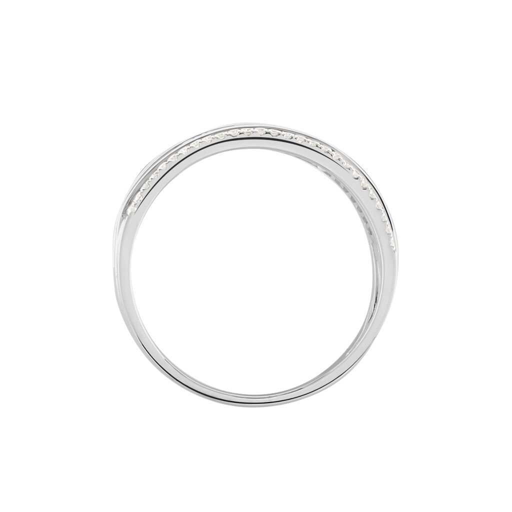 Bague Rayanna Or Blanc Diamant - Bagues avec pierre Femme | Histoire d&rsquo;Or