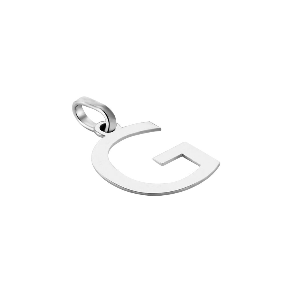 Pendentif Ionia Lettre Or Blanc - Pendentifs Famille | Histoire d’Or