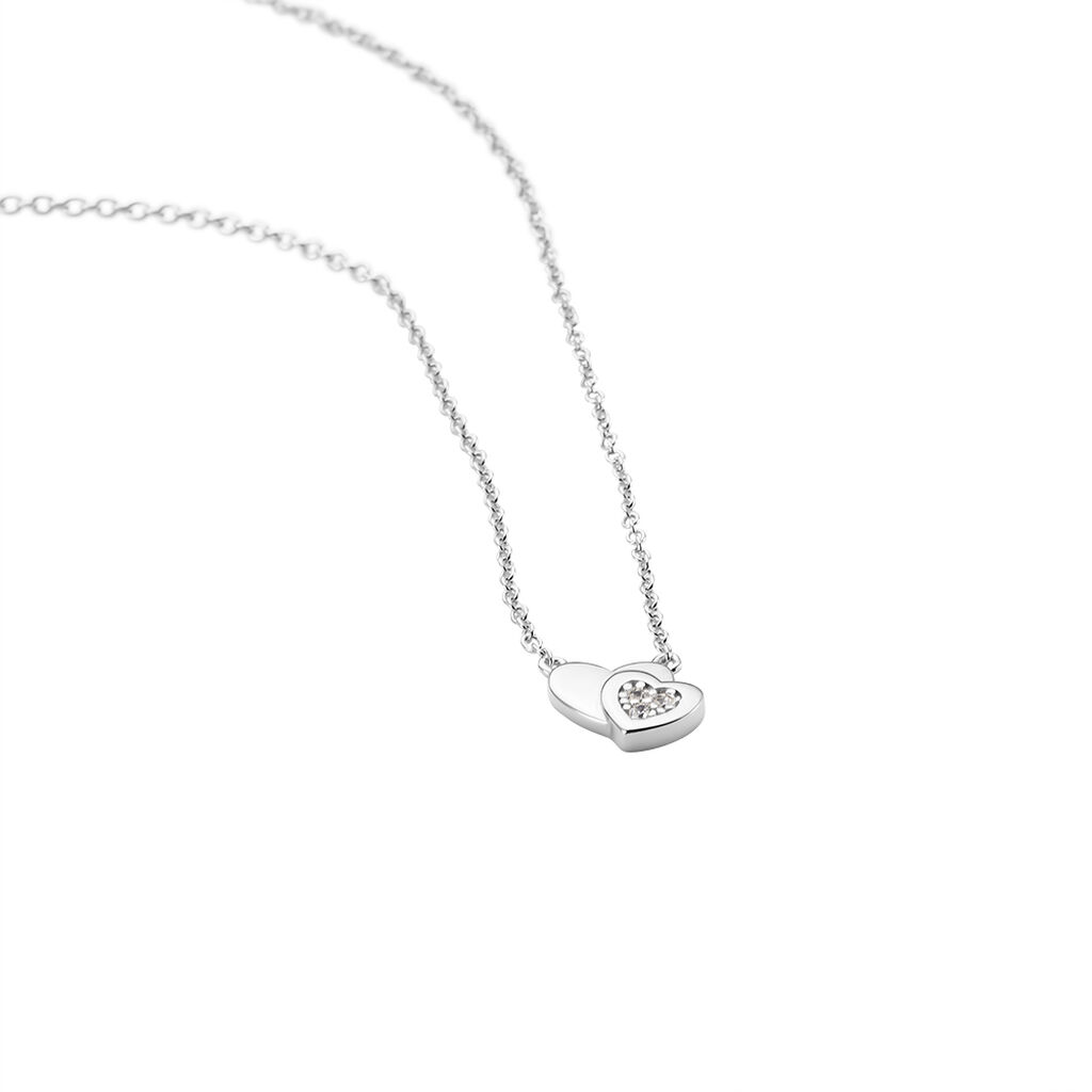 Collier Argent Dounyo Oxydes De Zirconium - Colliers fantaisie Femme | Histoire d&rsquo;Or