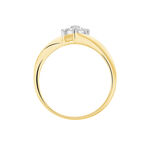 Bague Solitaire Lysia Or Jaune Diamant - Bagues solitaires Femme | Histoire d&rsquo;Or