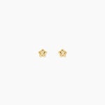 Boucles D'Oreilles Puces Bartholomew Or Jaune - Clous d'oreilles Femme | Histoire d&rsquo;Or