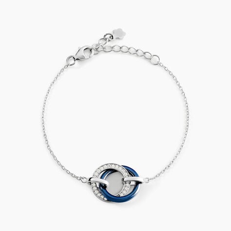 Bracelet Grizzel Argent C&eacute;ramique Oxyde - Bracelets Femme | Histoire d&rsquo;Or