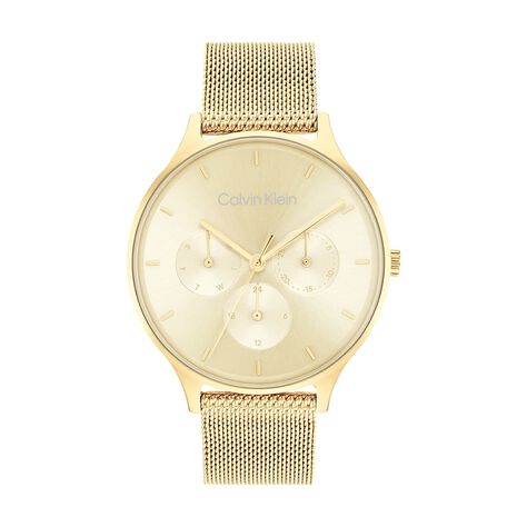 Montre Calvin Klein Timeless Multi Champagne - Montres Femme | Histoire d’Or