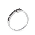 Bague Amelie Or Blanc Diamant - Bagues avec pierre Femme | Histoire d&rsquo;Or