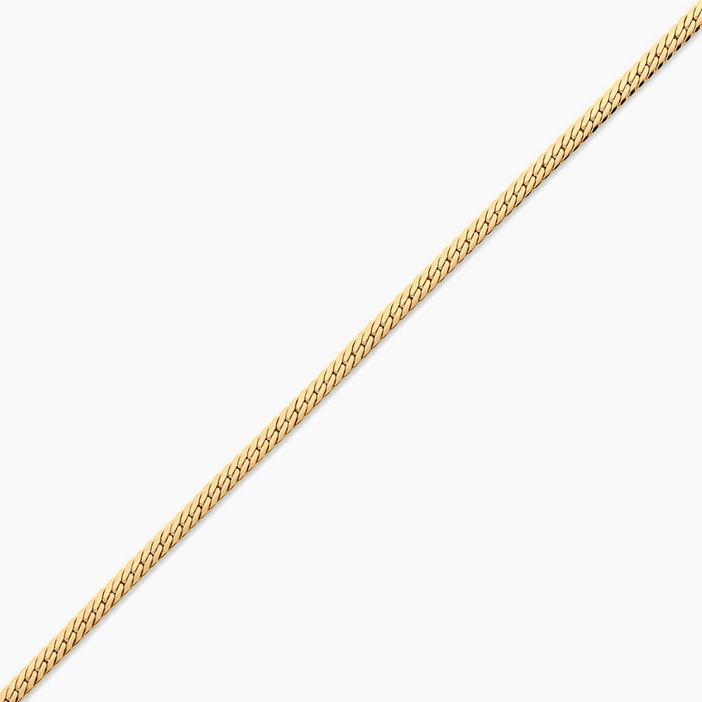 Bracelet Izel Argent Dor&eacute; A L'Or 750/1000 - Bijoux sans pierre Femme | Histoire d&rsquo;Or