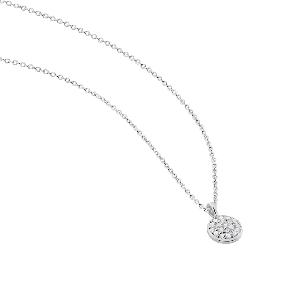 Collier Argent Victorin Oxydes De Zirconium - Colliers fantaisie Femme | Histoire d’Or