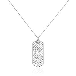 Collier Dannielle Acier Blanc - Colliers fantaisie Femme | Histoire d’Or