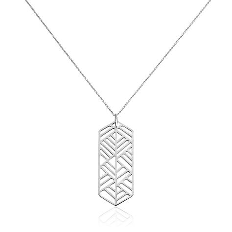 Collier Dannielle Acier Blanc - Sautoirs Femme | Histoire d’Or