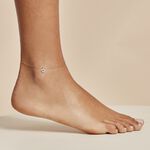 Cha&icirc;ne De Cheville Samanta Or Jaune Oxyde De Zirconium - Cha&icirc;nes de cheville Femme | Histoire d&rsquo;Or