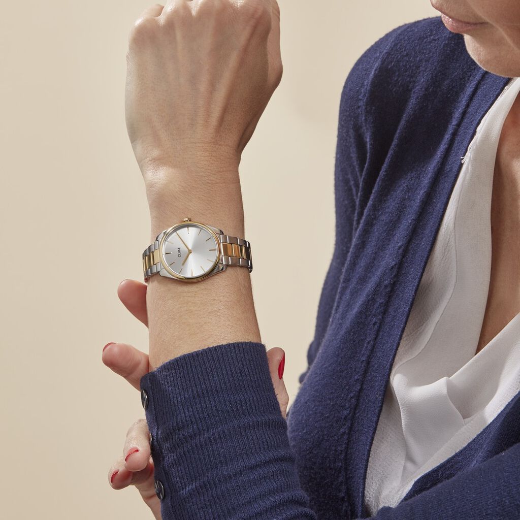 Montre Cluse Feroce Petite Argenté - Montres Femme | Histoire d’Or