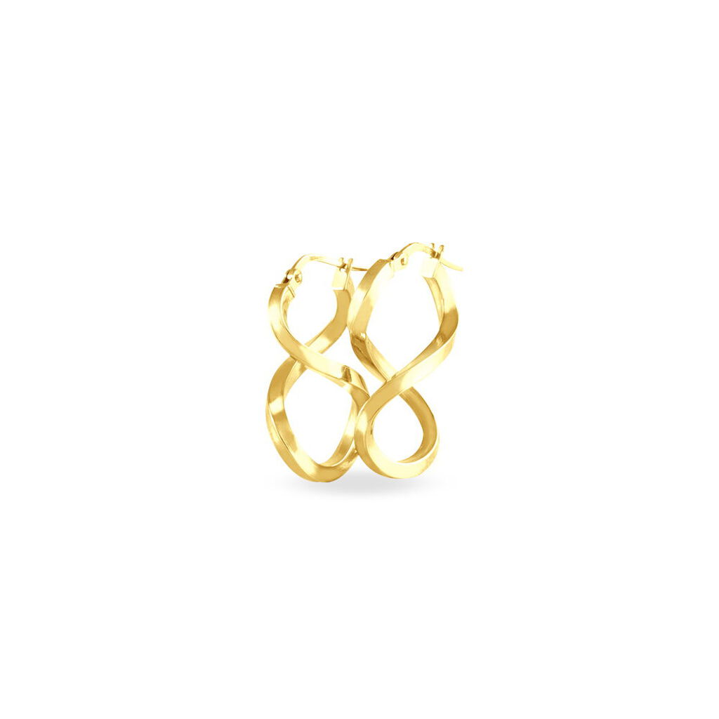 Créoles Helmine Or Jaune - Boucles d'oreilles créoles Femme | Histoire d’Or