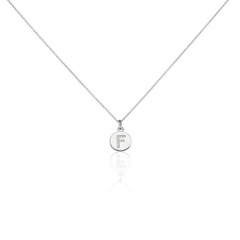 Collier Argent Eugenien Oxydes De Zirconium - Colliers fantaisie Femme | Histoire d’Or
