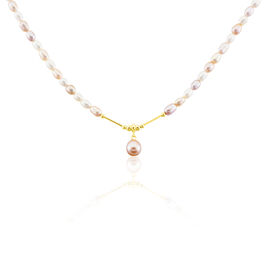 Collier Poire Or Jaune Perle De Culture - Colliers Femme | Histoire d’Or