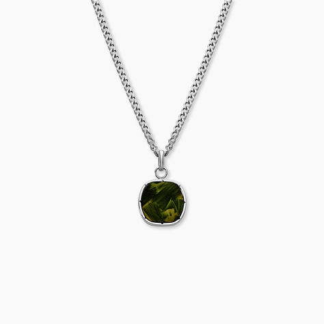 Collier Jourdan Azeneth Acier Argenté - Nouveautés bijoux Homme | Histoire d’Or