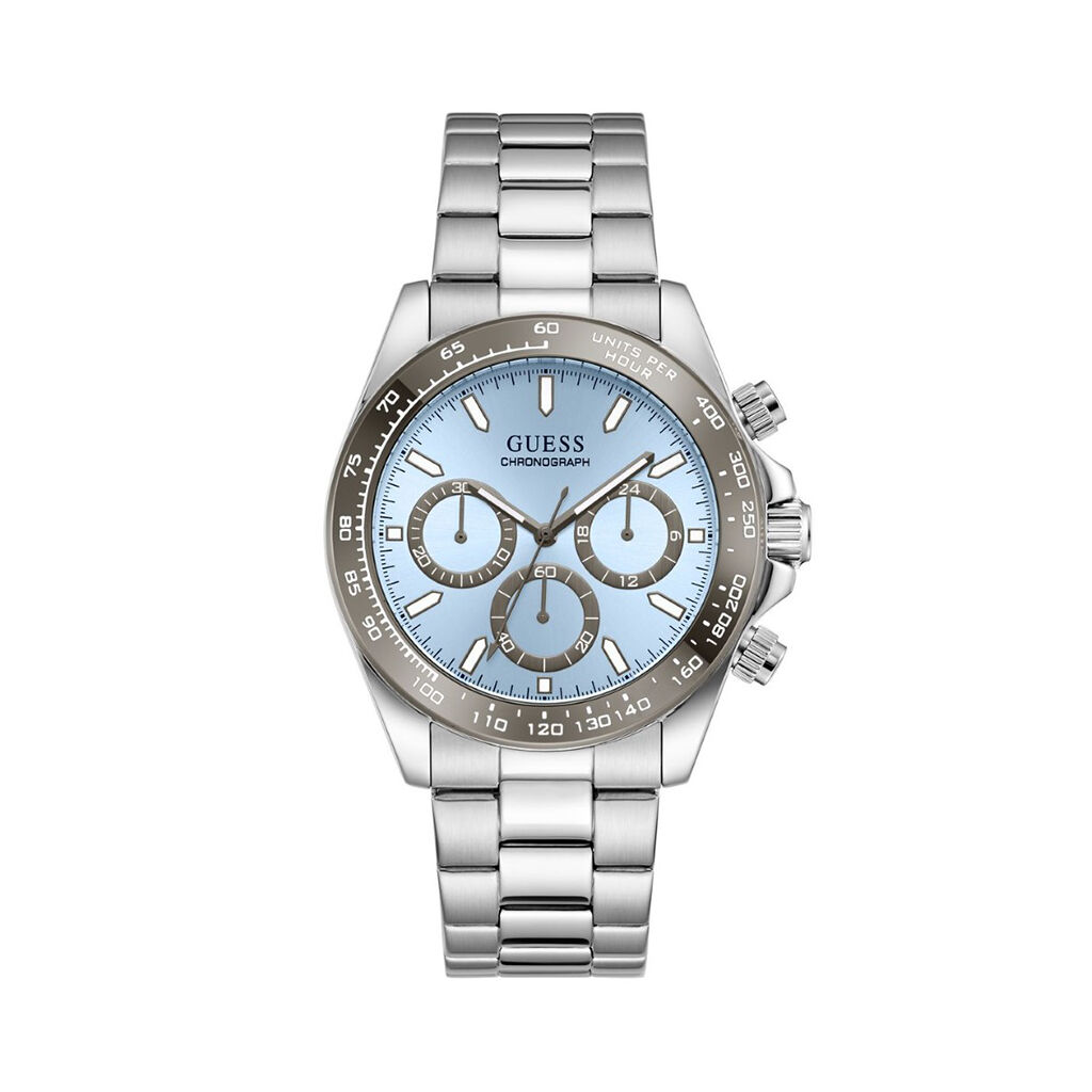 Montre Guess Arthur Bleu Sky - Montres Homme | Histoire d&rsquo;Or