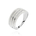 Bague Rayanna Or Blanc Diamant - Bagues avec pierre Femme | Histoire d&rsquo;Or