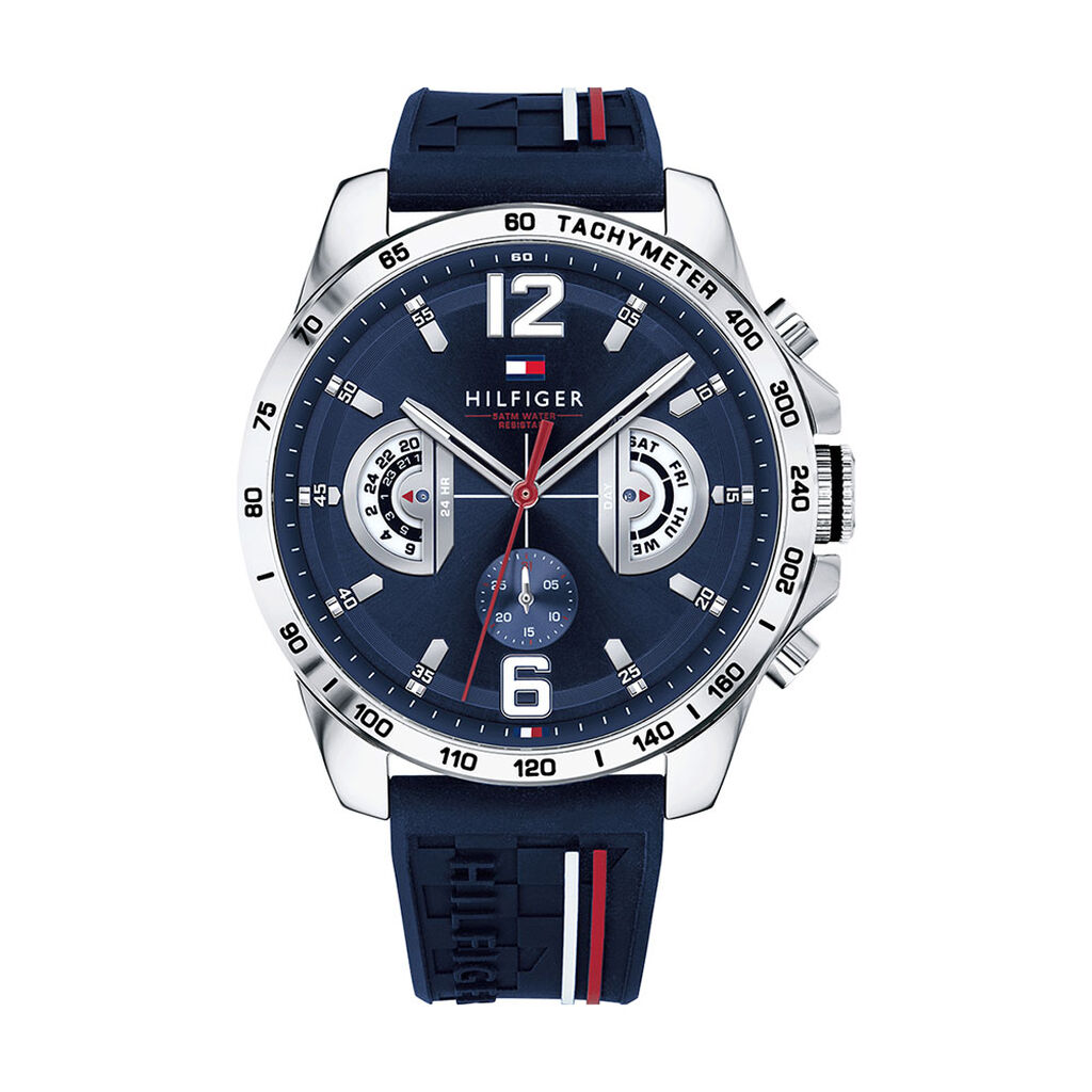 Montre Tommy Hilfiger Decker Bleu - Montres Homme | Histoire d’Or