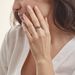 Bague Irina Argent Blanc Oxyde De Zirconium - Bagues avec pierre Femme | Histoire d’Or