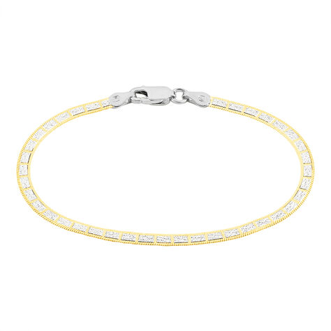 Bracelet Nuriaae Argent Jaune - Bracelets chaîne Femme | Histoire d’Or