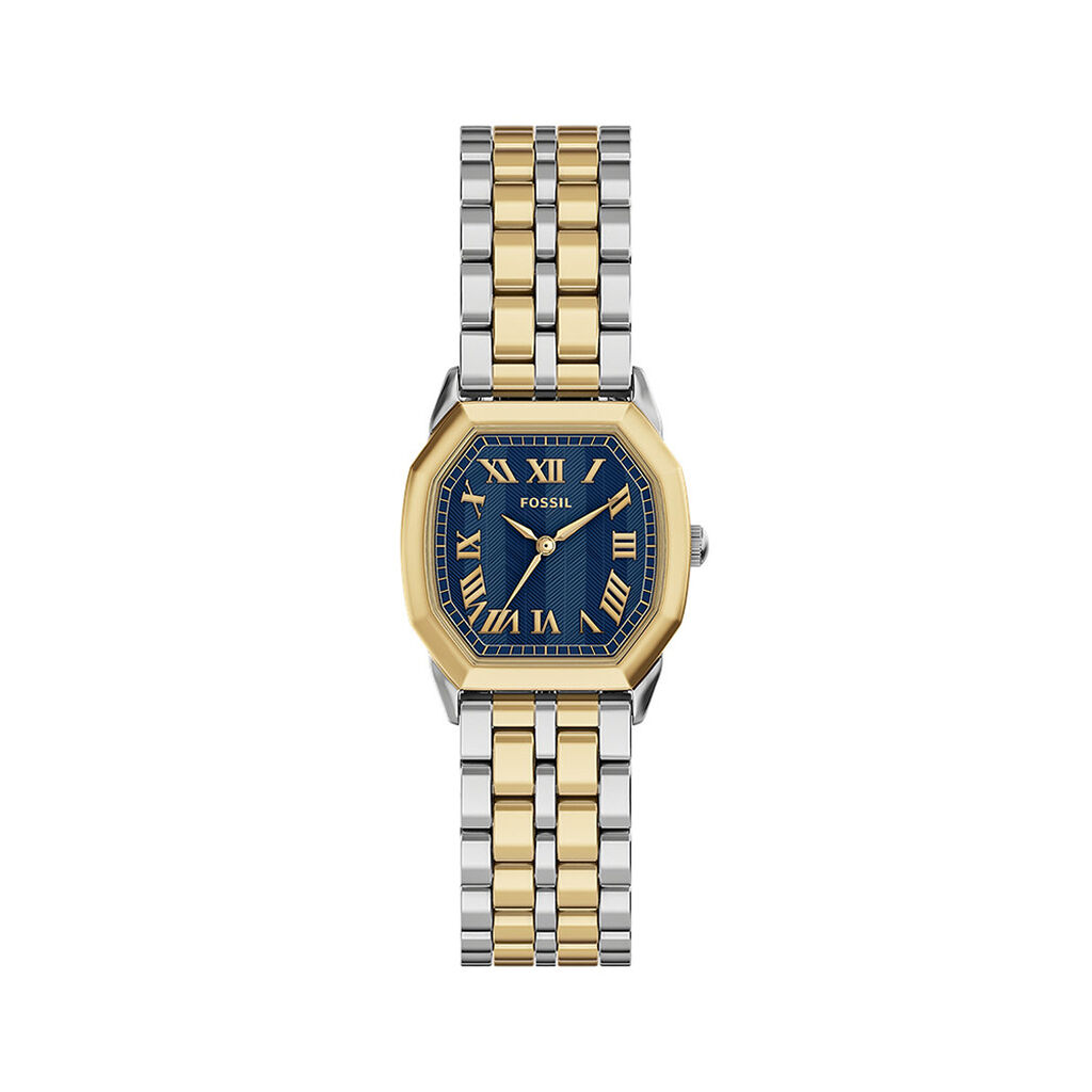 Montre Fossil Harlow Bleu - Montres Femme | Histoire d&rsquo;Or