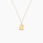 Pendentif Lamie Zodiaque Parchemin Or Jaune - Pendentifs Communion Famille | Histoire d&rsquo;Or