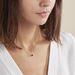 Collier Dwight Argent Blanc Oxyde De Zirconium Bleu - Colliers fantaisie Femme | Histoire d’Or