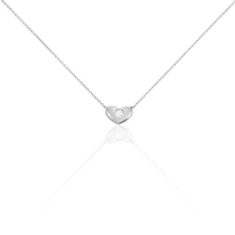 Collier Argent Santiago Oxydes De Zirconium - Colliers fantaisie Femme | Histoire d’Or