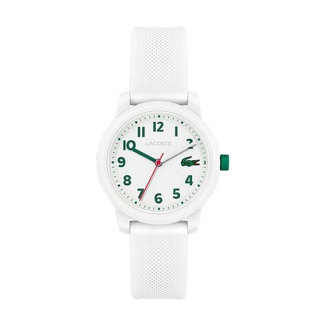 Montre Lacoste 12.12 Kids Blanc - Montres Enfant | Histoire d&rsquo;Or