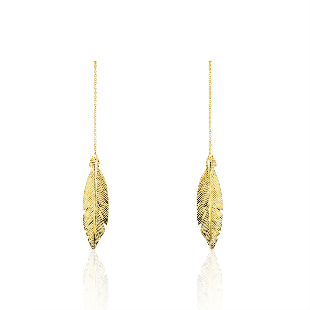 Boucles D'oreilles Pendantes Soline Or Jaune - Boucles d'oreilles pendantes Femme | Histoire d’Or