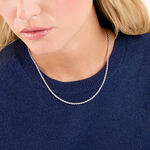 Collier Ambra Acier Blanc - Colliers fantaisie Femme | Histoire d&rsquo;Or