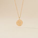 Collier Iago Plaqu&eacute; Or Oxydes De Zirconium - Colliers Zodiaque Femme | Histoire d&rsquo;Or