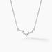 Collier Vega Argent Blanc Oxyde De Zirconium - Colliers Zodiaque Femme | Histoire d’Or