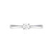Bague Solitaire Aphrodite Platine Blanc Diamant - Bagues solitaires Femme | Histoire d’Or