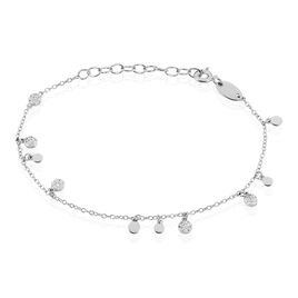Bracelet Fares Argent Blanc Oxyde De Zirconium - Bracelets fantaisie Femme | Histoire d’Or