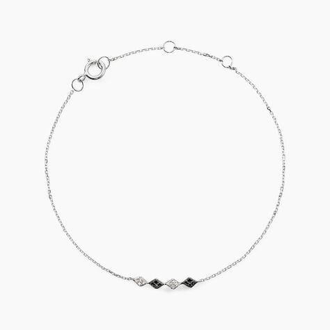 Bracelet Enid Or Blanc Diamant - Bracelets Femme | Histoire d&rsquo;Or