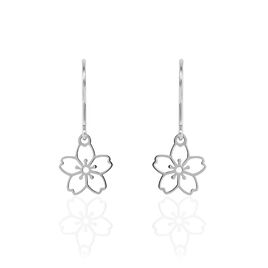 Boucles D'oreilles Pendantes Lucrezia Argent Blanc - Boucles d'oreilles fantaisie Femme | Histoire d’Or