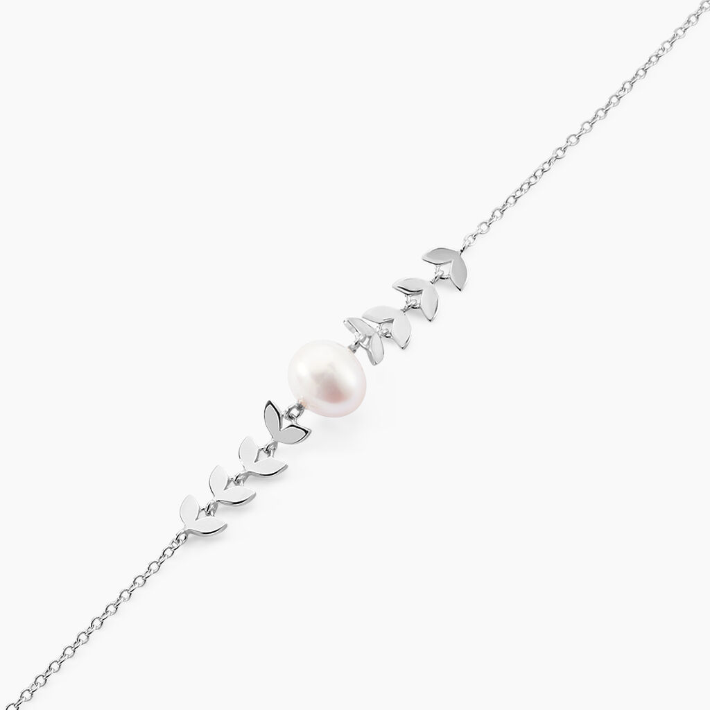 Bracelet Giacobbe Argent Blanc Perle De Culture - Bracelets Femme | Histoire d’Or