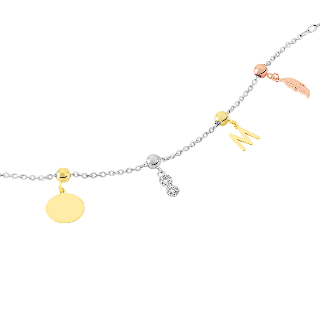 Charms Hilde Or Blanc Oxyde De Zirconium - Charms Femme | Histoire d’Or