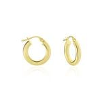 Cr&eacute;oles Ajania Or Jaune - Boucles d'oreilles cr&eacute;oles Femme | Histoire d&rsquo;Or