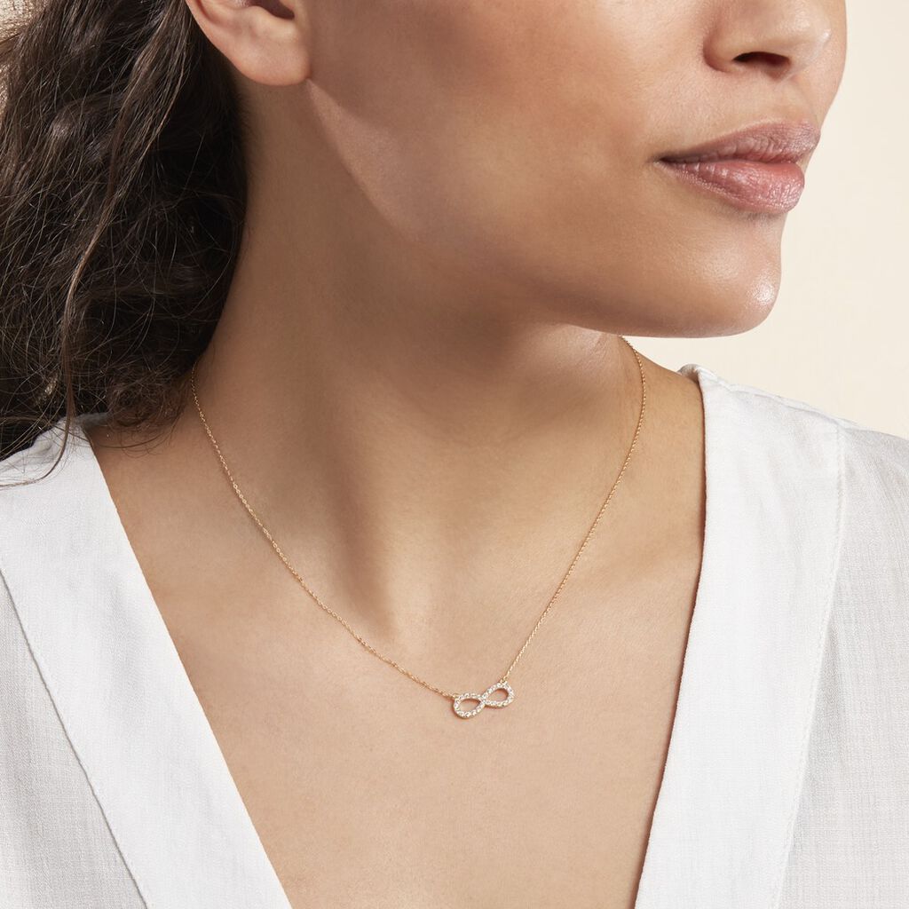 Collier Klothilda Or Jaune Oxyde De Zirconium - Colliers Femme | Histoire d’Or