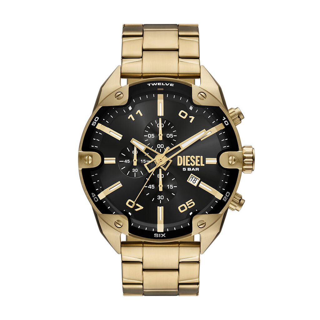 Montre Diesel Spiked Noir - Montres Homme | Histoire d’Or