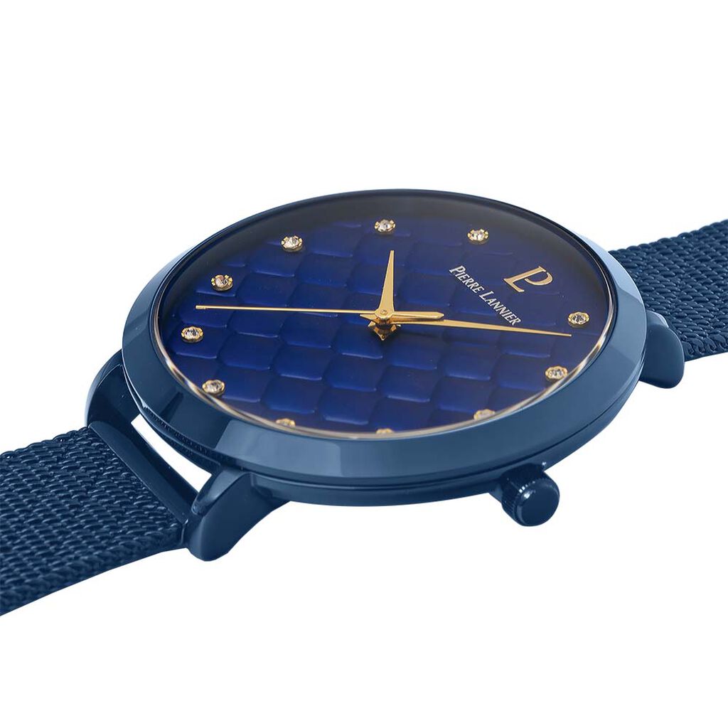 Montre Pierre Lannier Grace Bleu - Montres Femme | Histoire d’Or