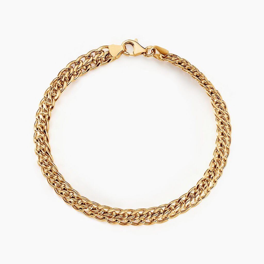 Bracelet Or Jaune Joline - Bracelets cha&icirc;ne Femme | Histoire d&rsquo;Or