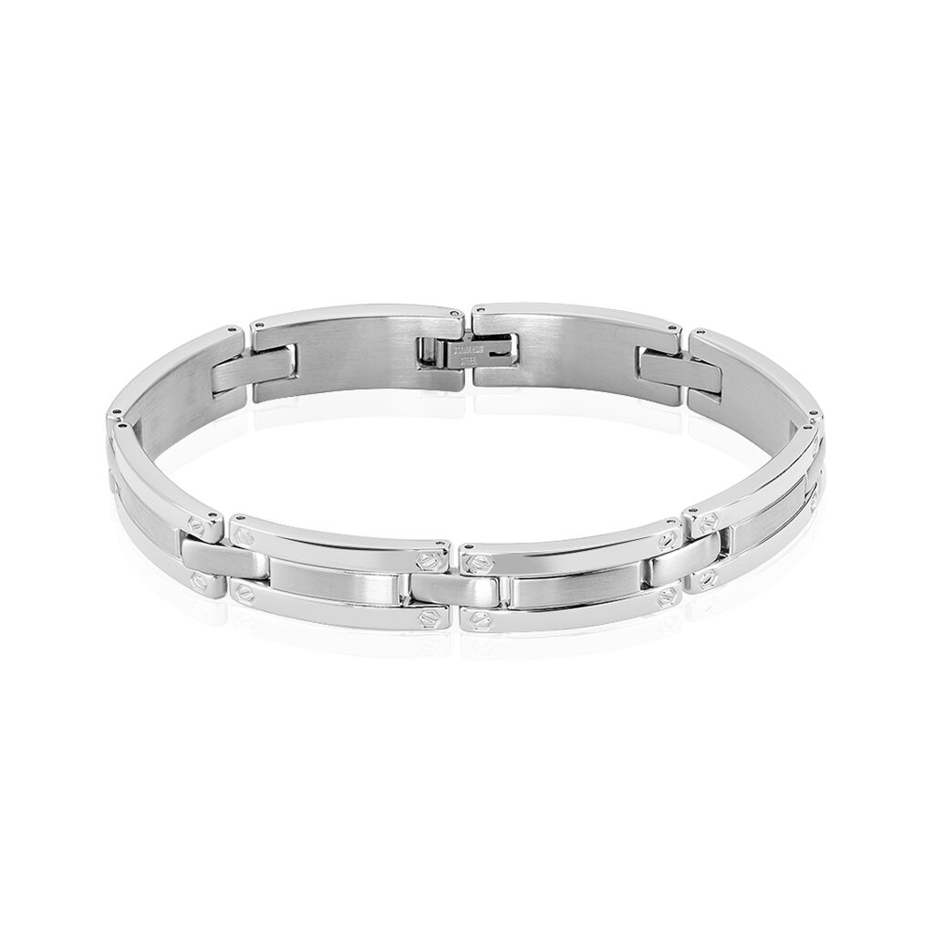 Bracelet Hector Acier Blanc - Bracelets Femme | Histoire d’Or